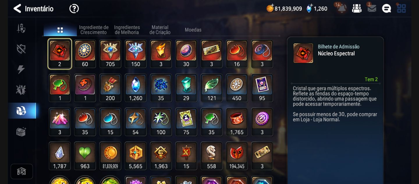 EPIC SEVEN - Conta MID GAME