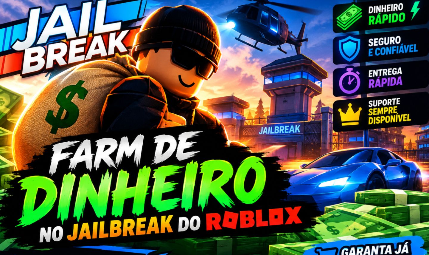 FARM JAILBREAK | DINHEIRO RÁPIDO E SEGURO | 100% MANUAL