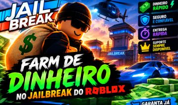 FARM JAILBREAK | DINHEIRO RÁPIDO E SEGURO | 100% MANUAL