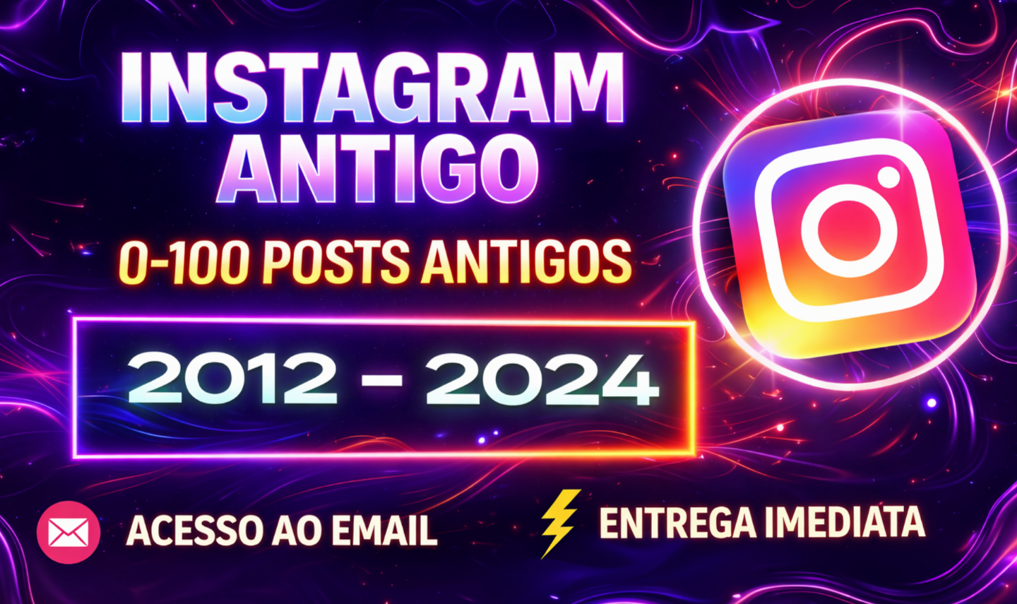 PERFIL INSTAGRAM ANTIGO BARATO - QUALIDADE ULTRA PREMIUM [+BÔNUS]
