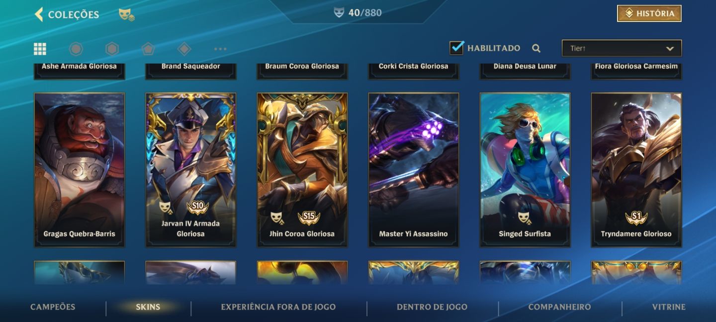 Conta Wild Rift (Focada em ZED e AKALI.)