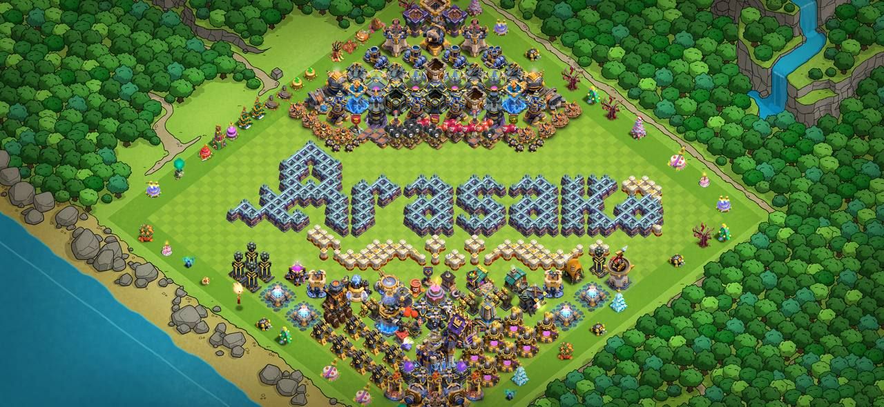 CLASH OF CLANS - LAYOUT COM SEU NOME