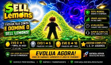SELL LEMONS | EVO, ASCEND E FARM | ENTREGA RÁPIDA