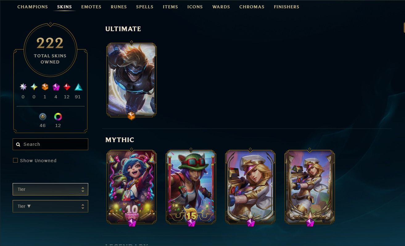 CONTA VALORANT COM +5k GASTOS DESDE O BETA (PCT CHAMPIONS 24/25) + LOL 222 SKINS