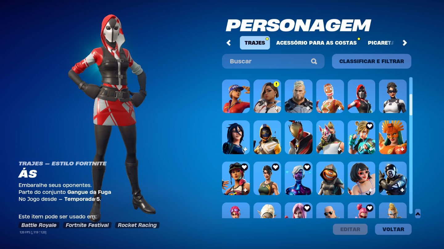 Conta fortnite: Minty, glow +salve o mundo fundador (180 skins )