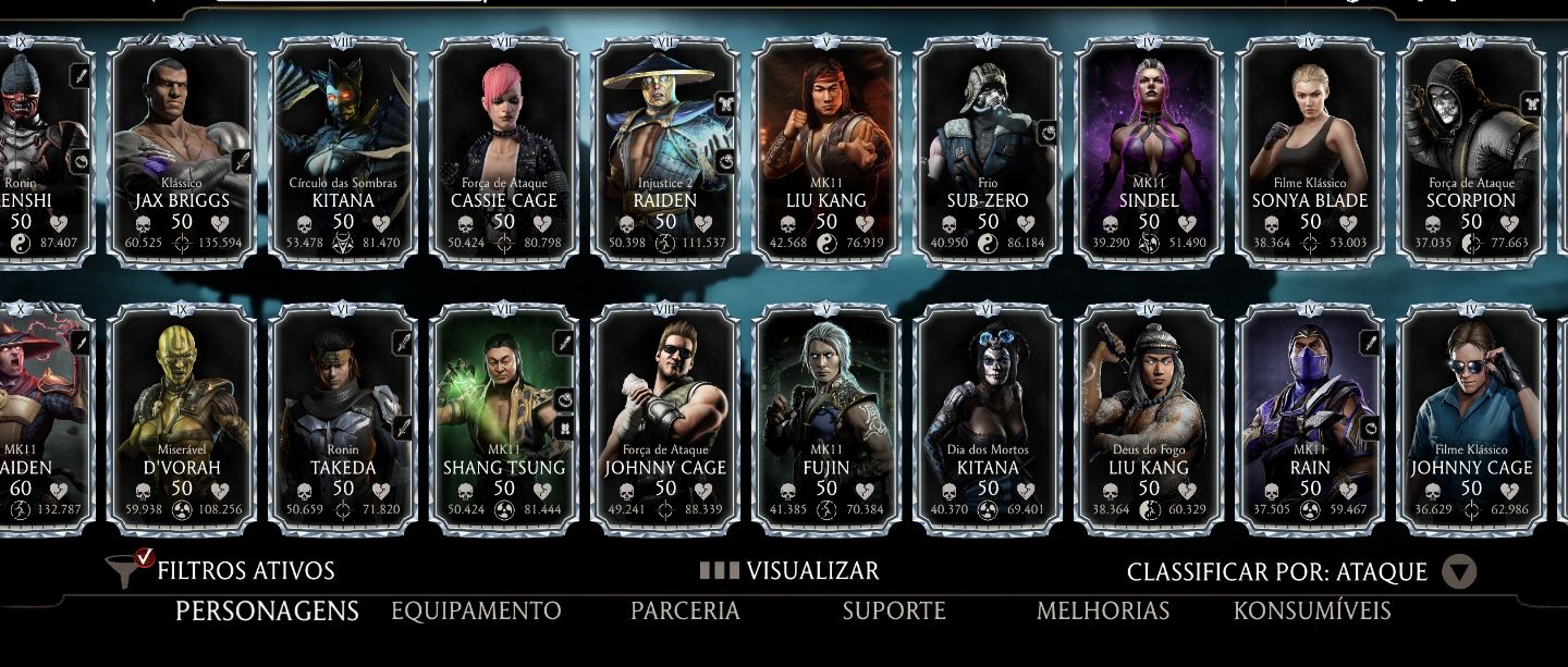 Mortal Kombat Mobile Conta Pro (IOS)