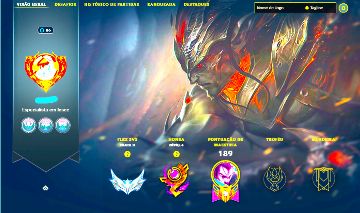 YASUO EMISSÁRIO LENDÁRIA + [ QUASE 50 SKINS HABILITADAS ] + [ TROCA NICK ]