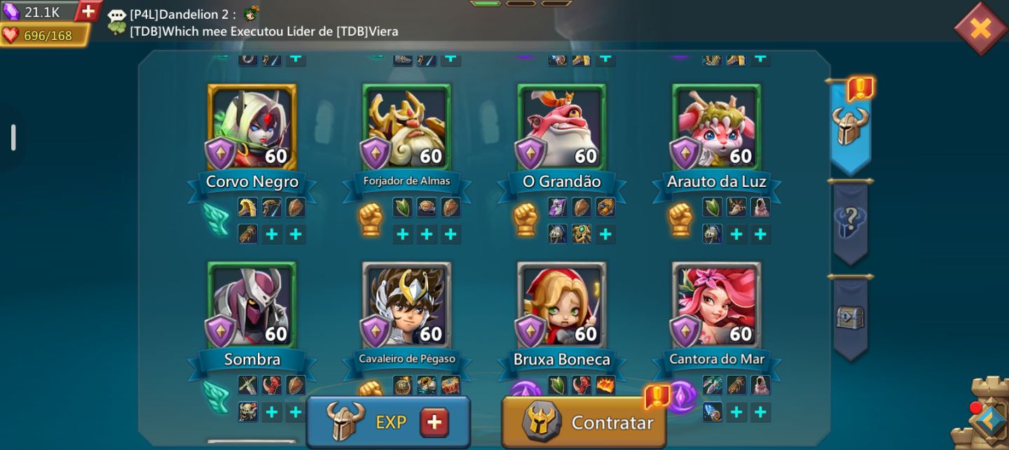CONTA LORDS MOBILE VIP14