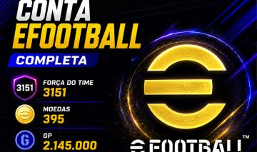 CONTA EFOOTBALL COMPLETA + JOGADORES EPIC