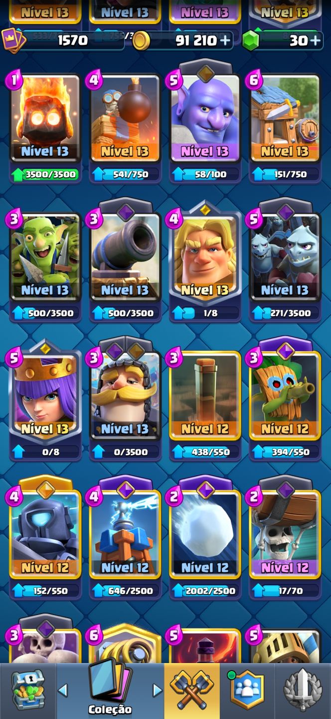 3 EM 1 CONTAS BRAWL STARS CLASH ROYALE E CLASH OF CLANS UPADAS OLHE O PERFIL