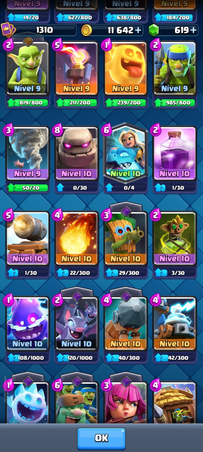 Conta Clash Royale 7.2k Trófeus email alteravel
