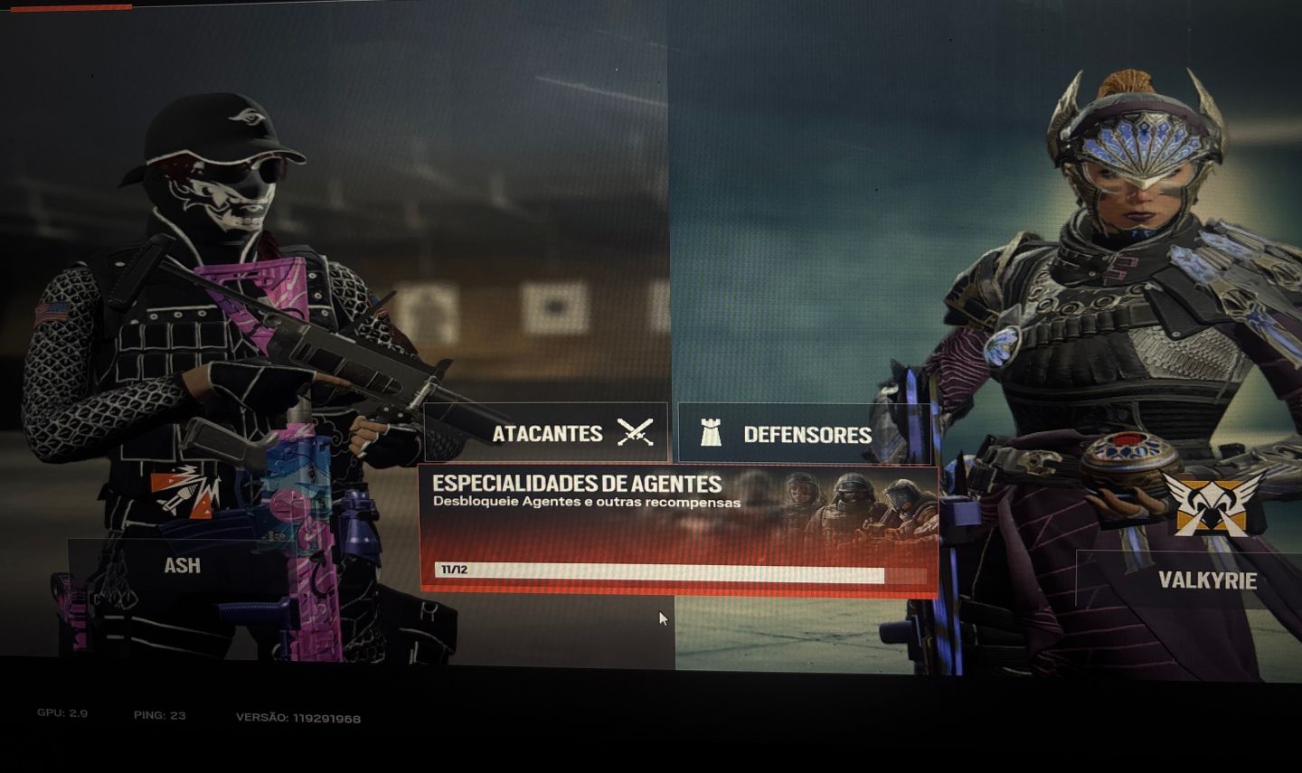 Conta high level rainbow six