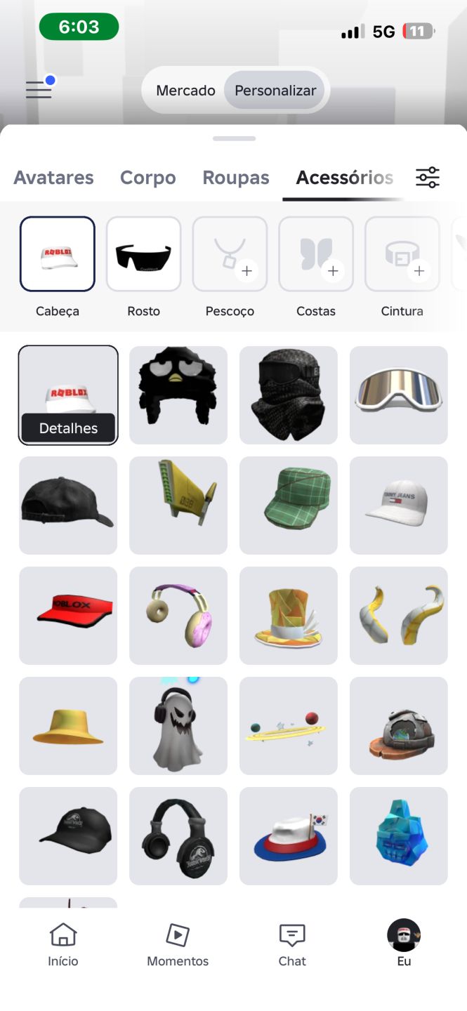 Conta Roblox Basica para começar a jogar, Com bastante coisa no Blox Fruit!!!