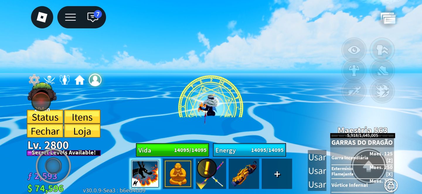 ROBLOX BLOX FRUITS 2800 MAX - BUDDHA + SOUND + SPIDER +MAGMA + GARRA DO DRAGÃO