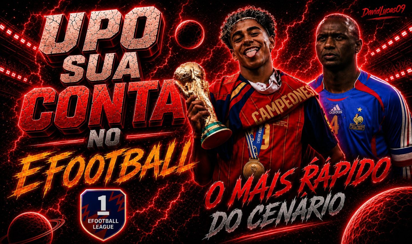 Upo sua conta no Efootball mobile. Arrumando seu time no Efootball