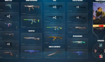 CONTA VALORANT (PLATINA 1) LVL 312 COM MUITAS SKINS