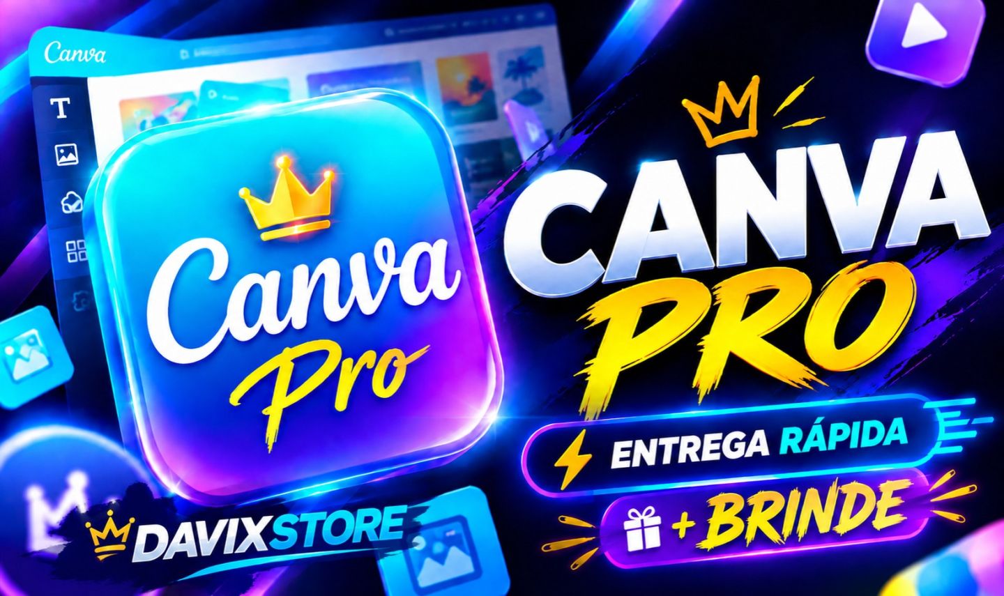 CANVA PRO 30 DIAS - NO SEU EMAIL | ENTREGA RÁPIDA + BRINDE