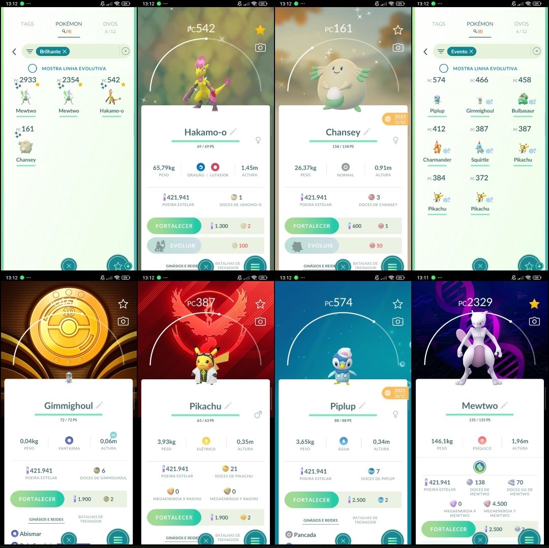 Pokémon GO Lv.37 | 12+ Mewtwo | Mewtwo Shiny | 4 Shiny | Articuno | Azelf | C033