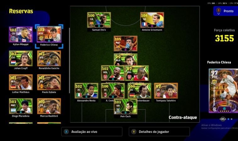 Conta raríssima efootball pc/steam