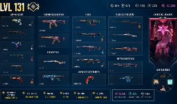 CONTA VALORANT LVL 131 | KARAMBIT VCT 2025 + VANDAL DIVERGÊNCIA + PRIMORDIUM +