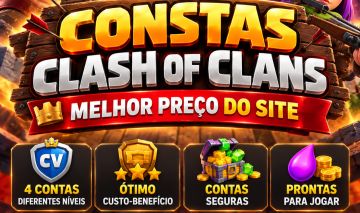 CONTAS CLASH OF CLANS FULL