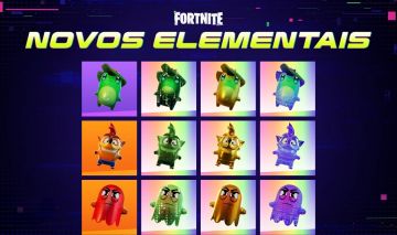[PROMOÇÃO TODOS ELEMENTAIS] - RAIO-X, KLIMBO - FORTNITE ELEMENTAIS - ELEMENTAL