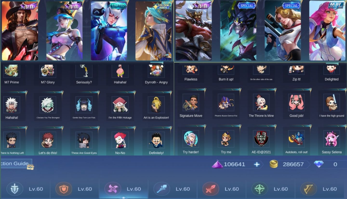 CONTA MOBILE LEGENDS COM 230 SKINS [SMURF] LEIA A DESCRIÇÃO