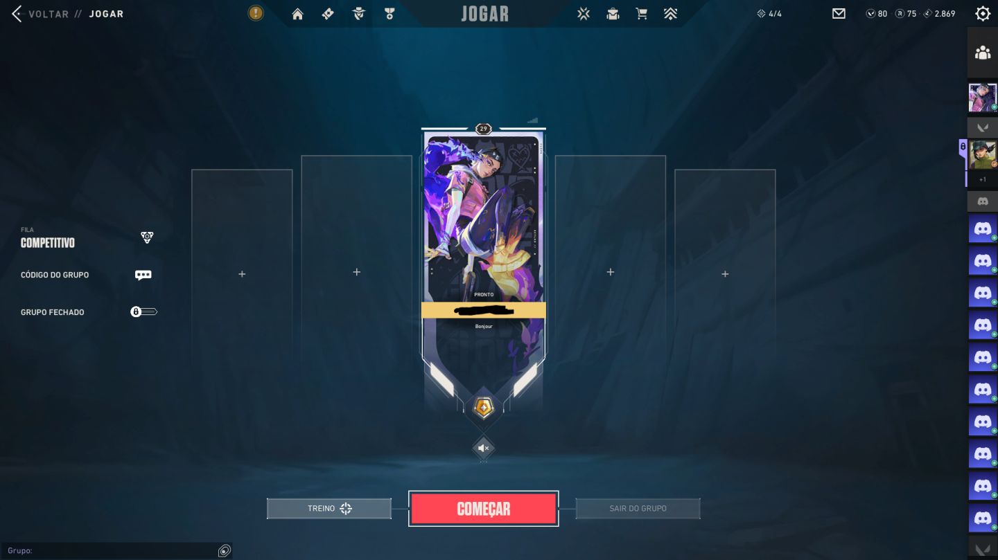Conta valorant platina1 + skin de Vandal (ACEITO PROPOSTAS)