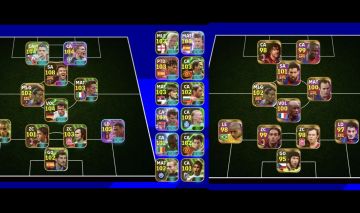 Conta Efootball muito antiga - Messi Trio MSN | Full lendários | R10