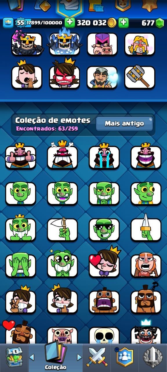 PROMOÇÃO - CONTA DE CLASH ROYALE (8 evoluções e 3 heróis) + 9800 TROFÉUS