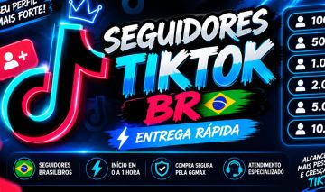 Seguidores TikTok BR | Entrega Rápida | Pacotes de 100 a 10K