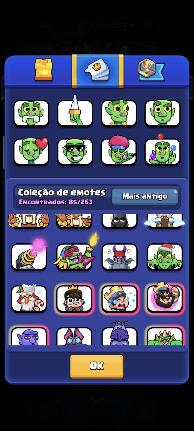 Conta Clash Royale 5k diamante + 1M de ouro