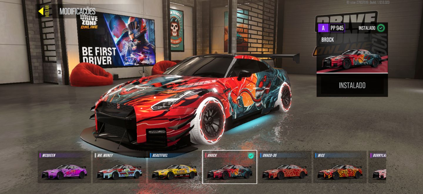 CONTA DRIVE ZONE CARROS FULL CP