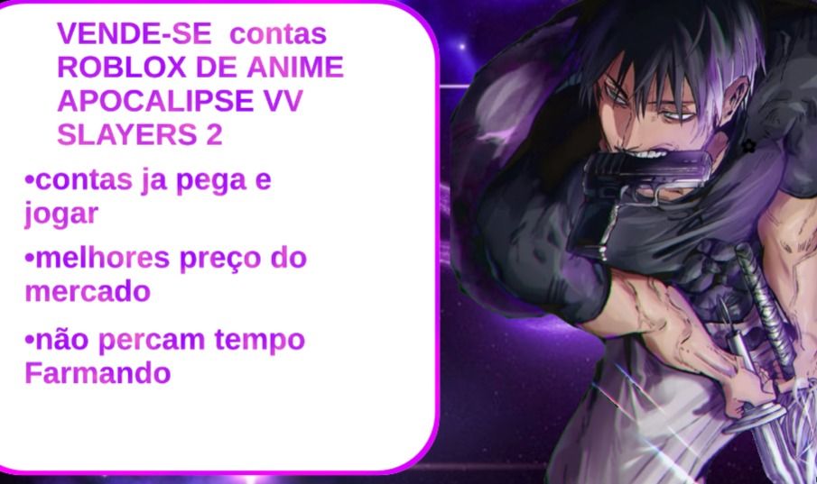 CONTA ANIME APOCALIPSE SLAYERS 2 VV