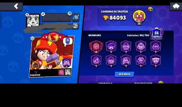 Conta brawl stars antiga com todos os brawlers