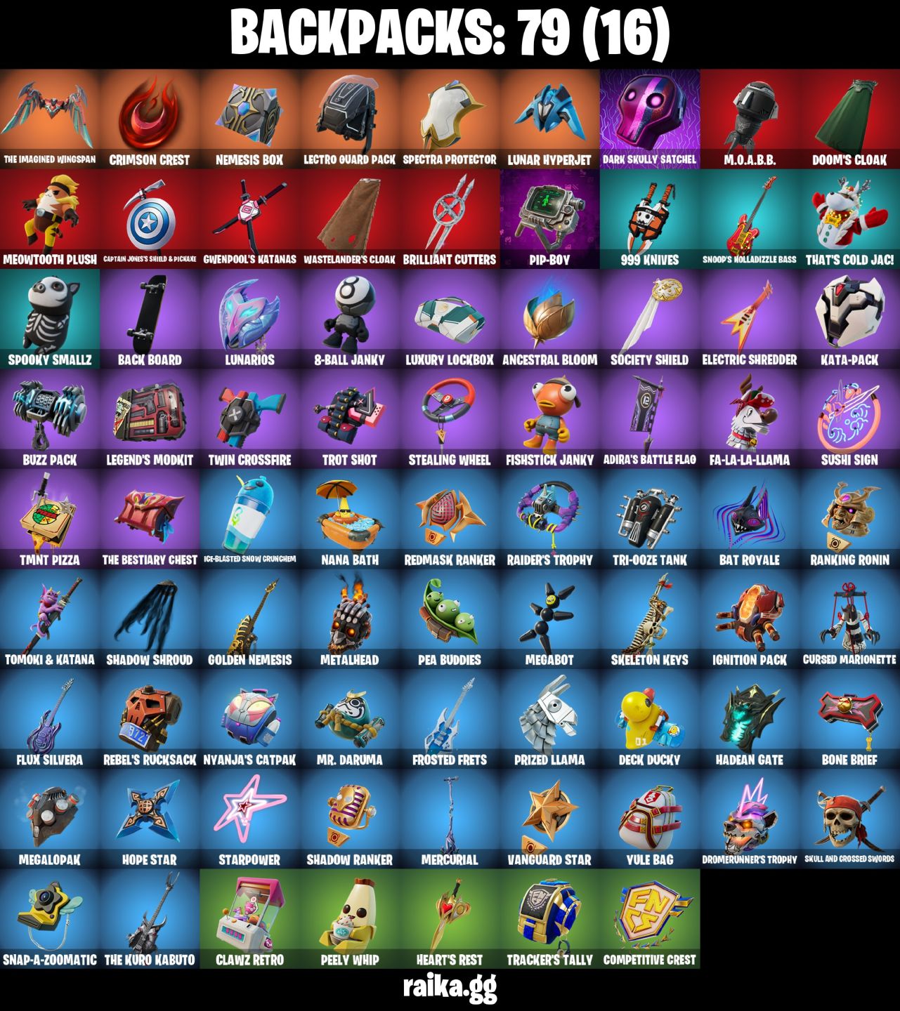 CONTA FORTNITE COM 44 SKINS DARK SKULLY/RONIN/ALIAS/PEABODY/CRYSTAL/DAIGO