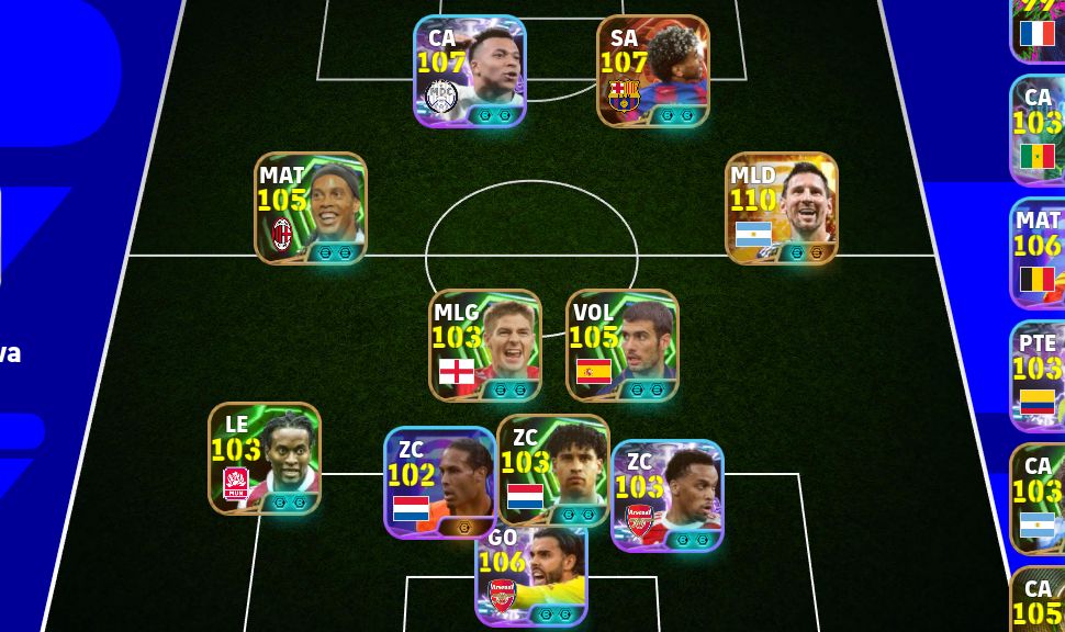 Conta efootball topzera