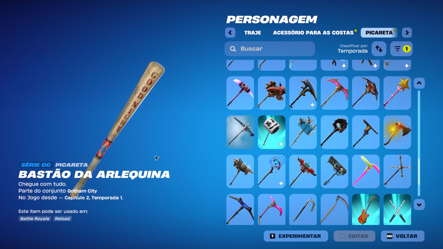 Conta Fortnite Cap 1.0 (Melhor da ggmax)