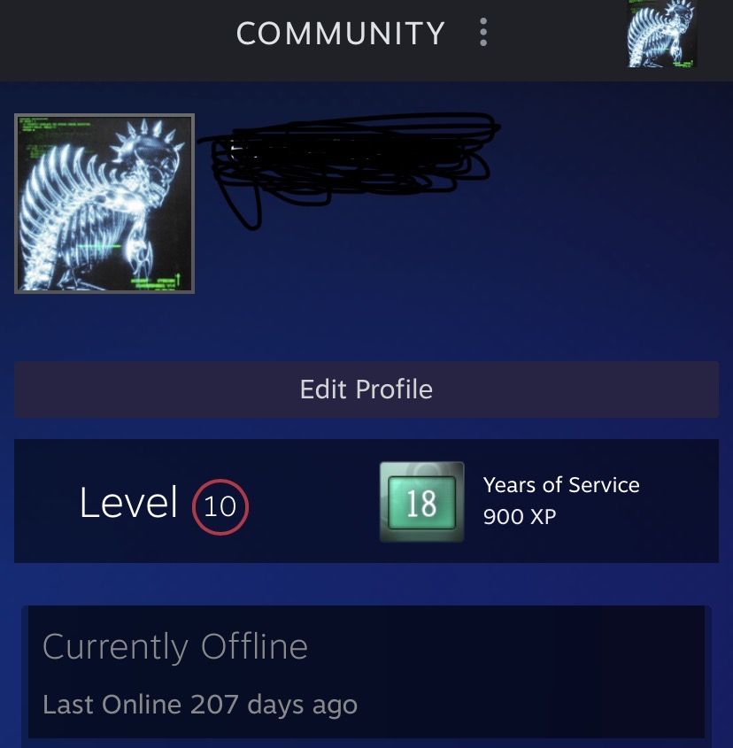 Conta da Steam