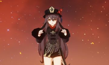 CONTA GENSHIN COM HUTAO, FURINA, ZHONG, COLUMBINA, INEFFA