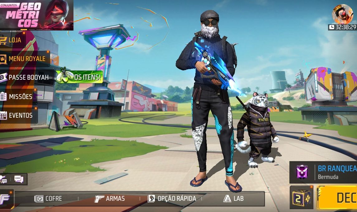 Conta com 2 angelicais azul e verde