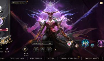 Conta com Yone aniquilador de demônios Yasuo caligrafia prestígio e mais!!