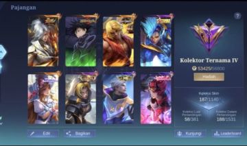 Conta Mobile Legends | 186 Skins | 96 Heróis | CHOU STREET FIGHTER