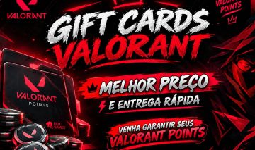 [MELHOR PREÇO]Gift Card VP(VALORANT POINTS)
