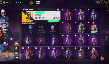 Conta braba de Free fire no precin pra sair logo