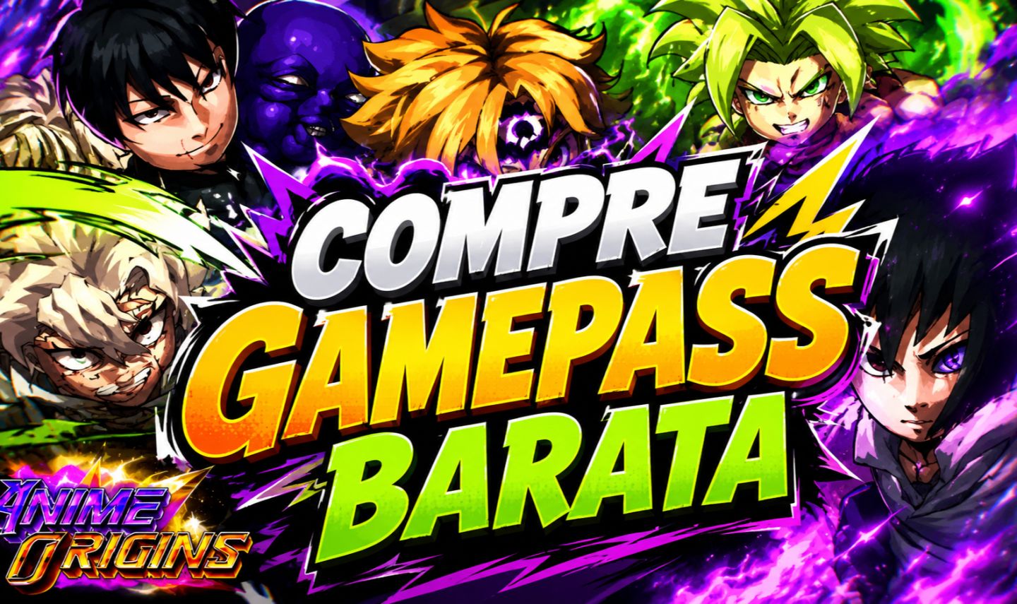ANIME ORIGINS (GAMEPASS) / VENDA MAIS BARATO!