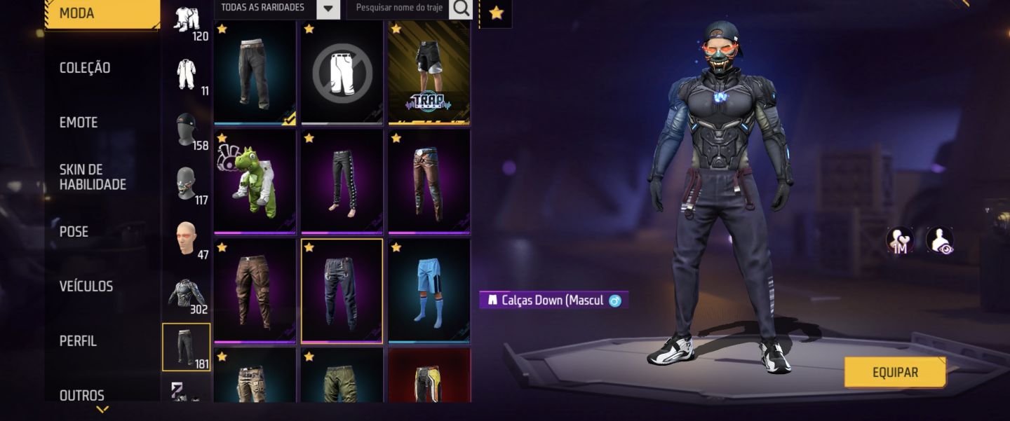 CONTA PRIME 5 GEMADINHA EVOLUTIVAS, ENTRADA BASTANTE SKINS FEMININA + 300 PEITAS