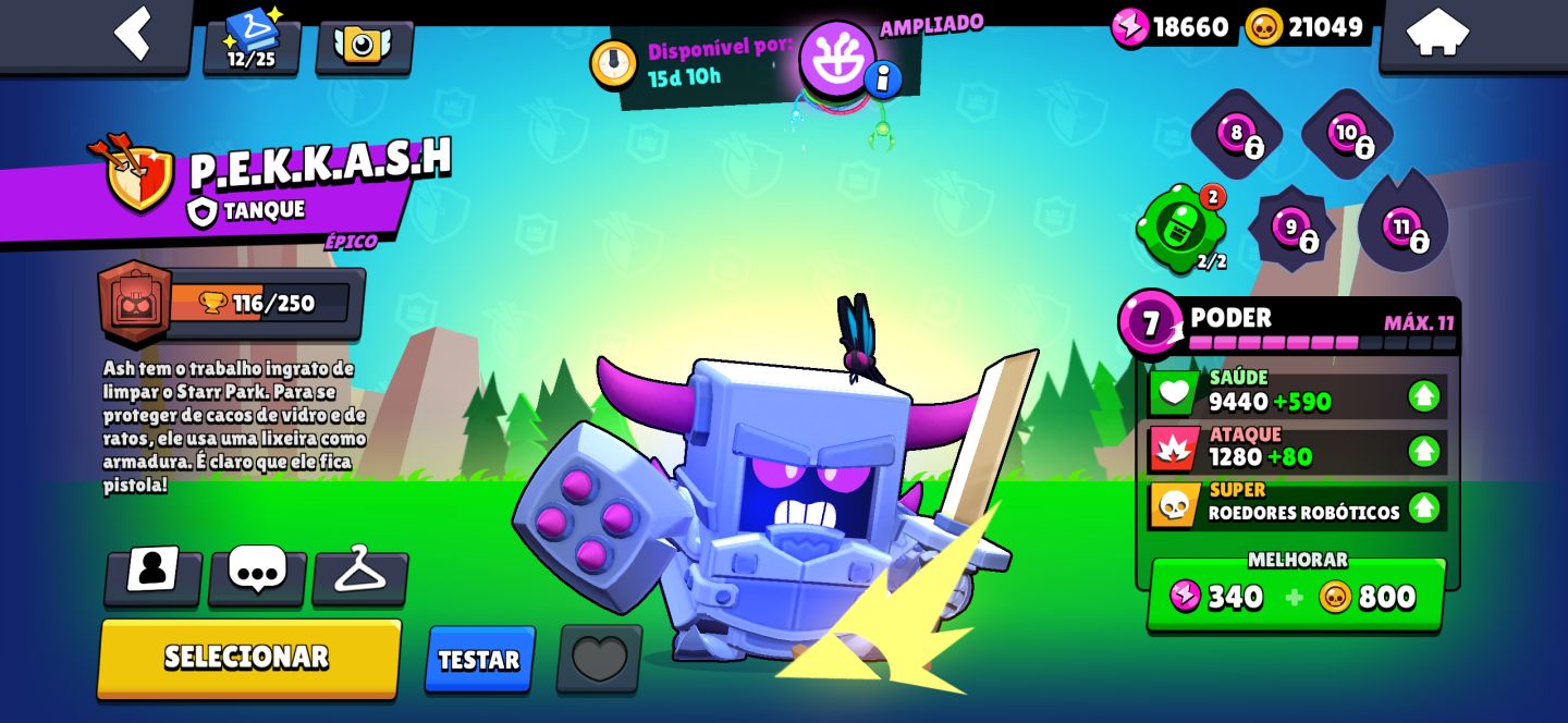 Conta Muito Braba de Brawl Stars