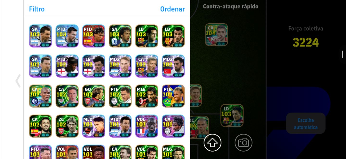 CONTA EFOOTBALL IOS ANDROID GULLIT ZOLA BLIZ BELLINGHAM