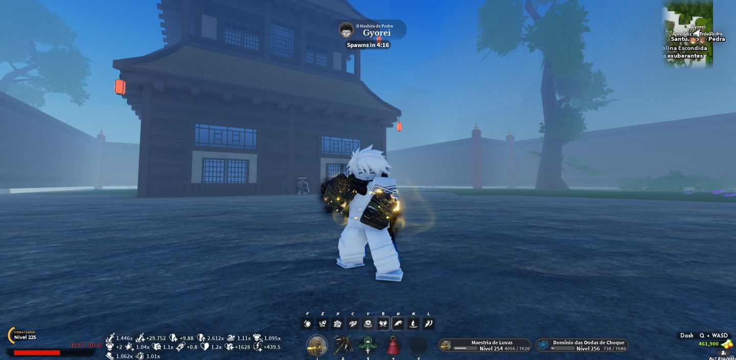 PROJECT SLAYER 2 - CONTA LVL MAX WAGASA FIRSTLIGHT T2 E GAUTLETS T3